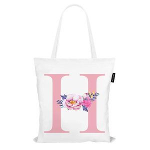 Personalized Gifts Mom Personalized Initial Tote Bag Monogram Teacher UwU